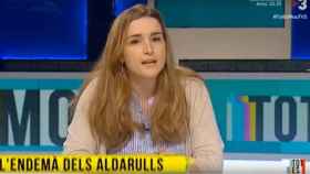 Pilar Carracelas, en una intervención en el programa 'Tot es mou' de TV3