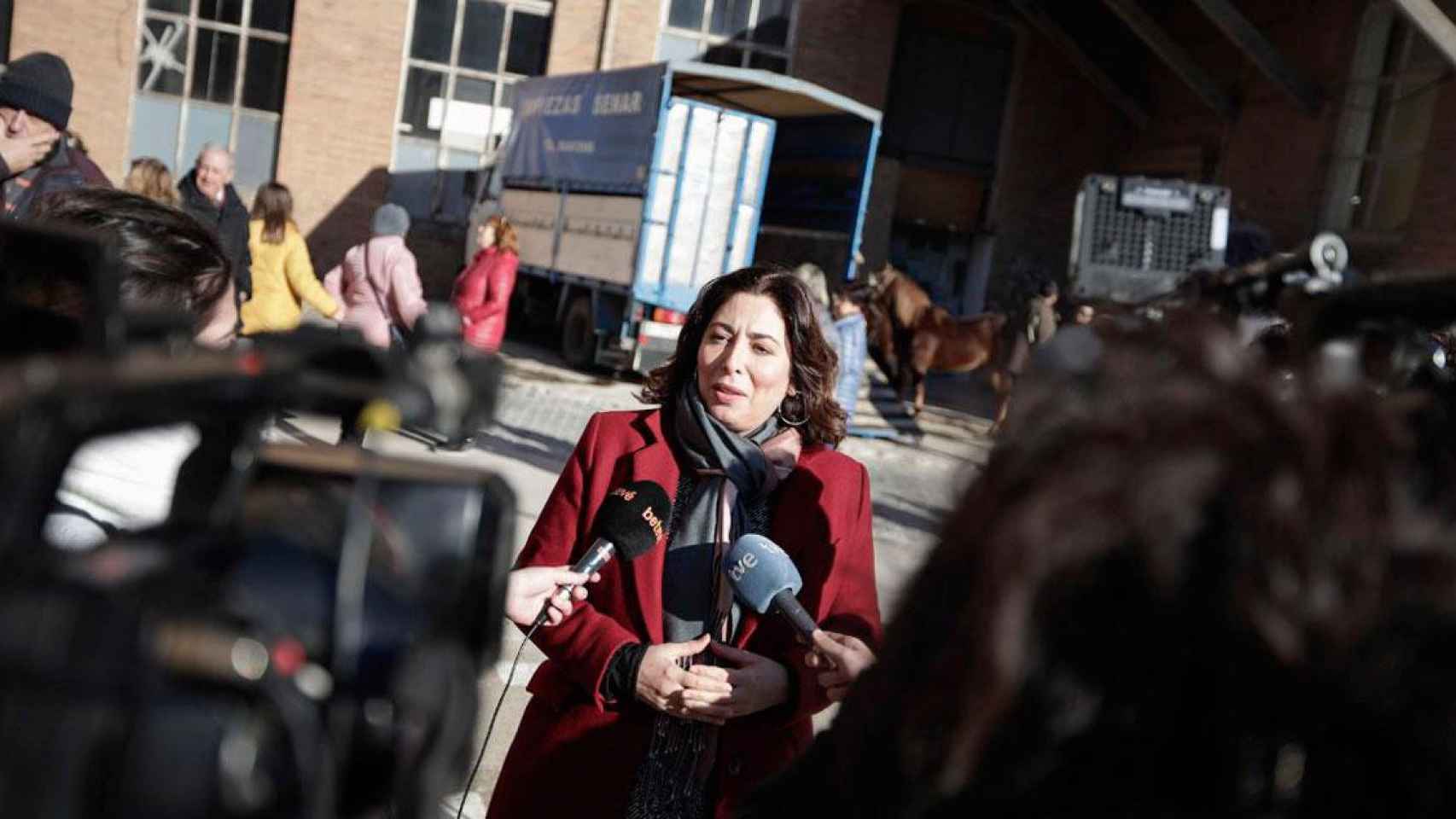Luz Guilarte, presidenta del grupo municipal de Ciudadanos en el Ayuntamiento de Barcelona que denuncia la contratación de Colau a Inipro / CG