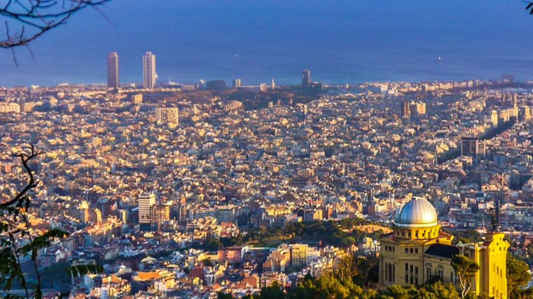 Vistas de Barcelona, la capital de Cataluña