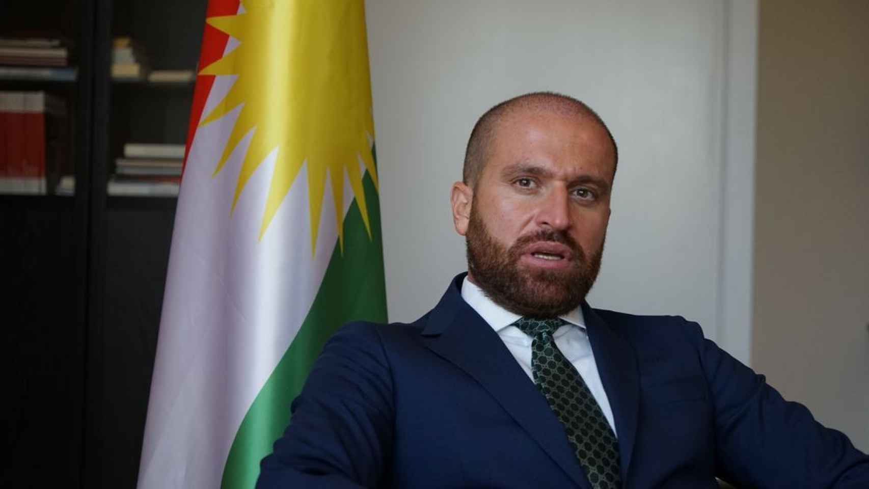 Daban Shadala, representante del Gobierno regional kurdo en España