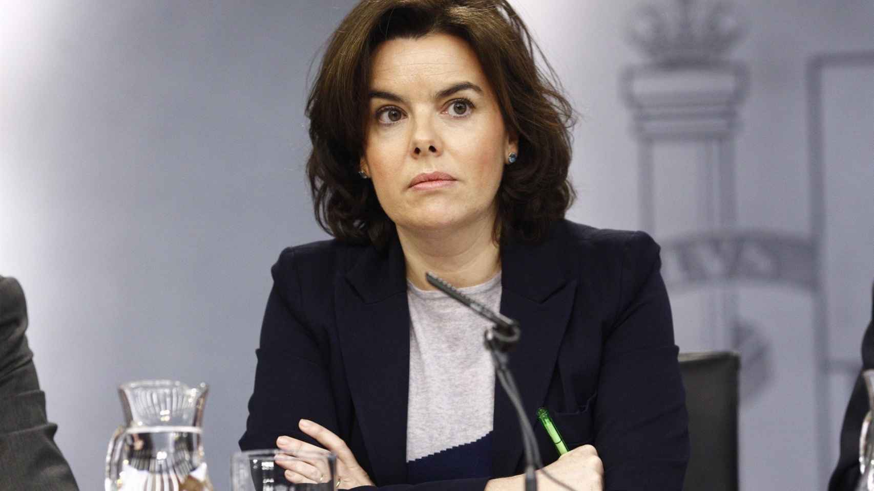 La vicepresidenta del Gobierno, Soraya Sáenz de Santamaría, en una foto de archivo / EP