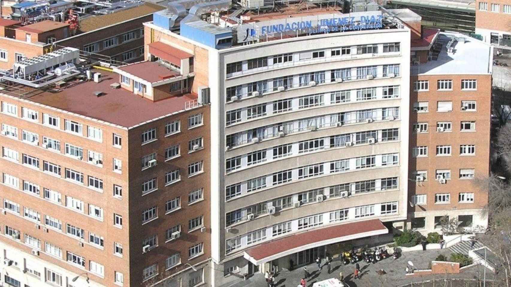 El hospital Fundación Jiménez Díaz de Madrid en una imagen de archivo / FUNDACIÓN JIMÉNEZ DÍAZ