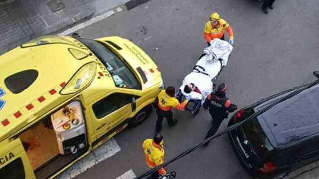 Imagen de una de las personas heridas en el incidente / CG