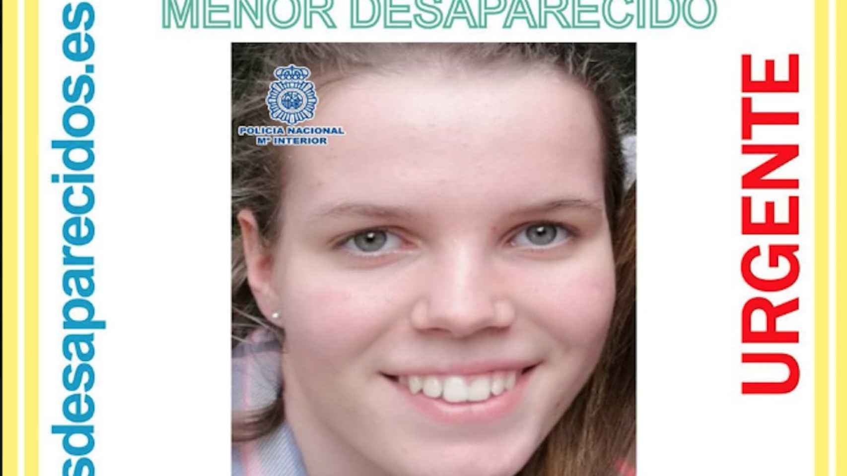 Una imagen de Alenka Yumara, desaparecida el pasado 24 de julio en Madrid