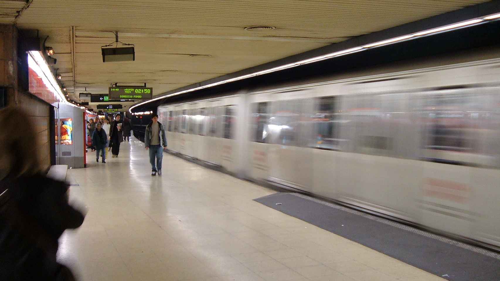Una estación de metro en Barcelona / TMB
