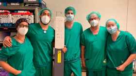 El equipo del Servicio de Angiología y Cirugía Vascular del Hospital Parc Taulí de Sabadell / PARC TAULÍ