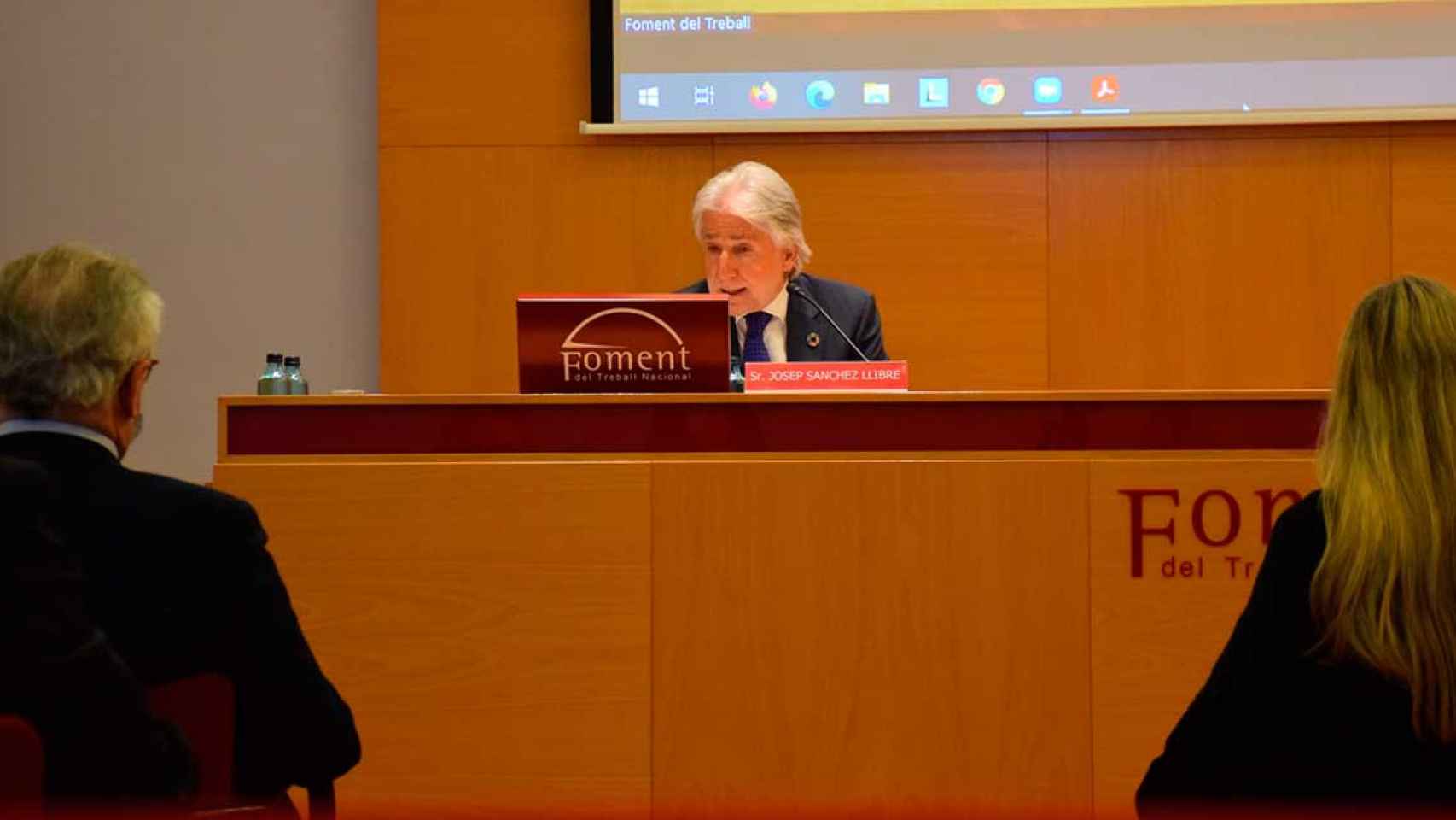 El presidente de Foment del Treball, Josep Sánchez Llibre / FOMENT