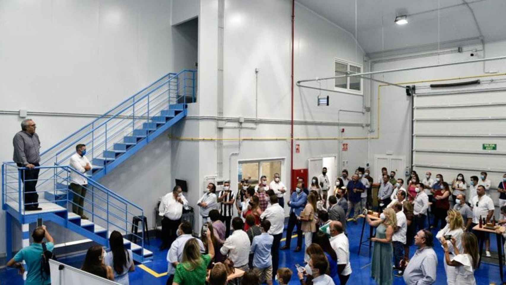 Inauguración de las nuevas instalaciones de Ricardo Fuentes en Huelva / RFEH