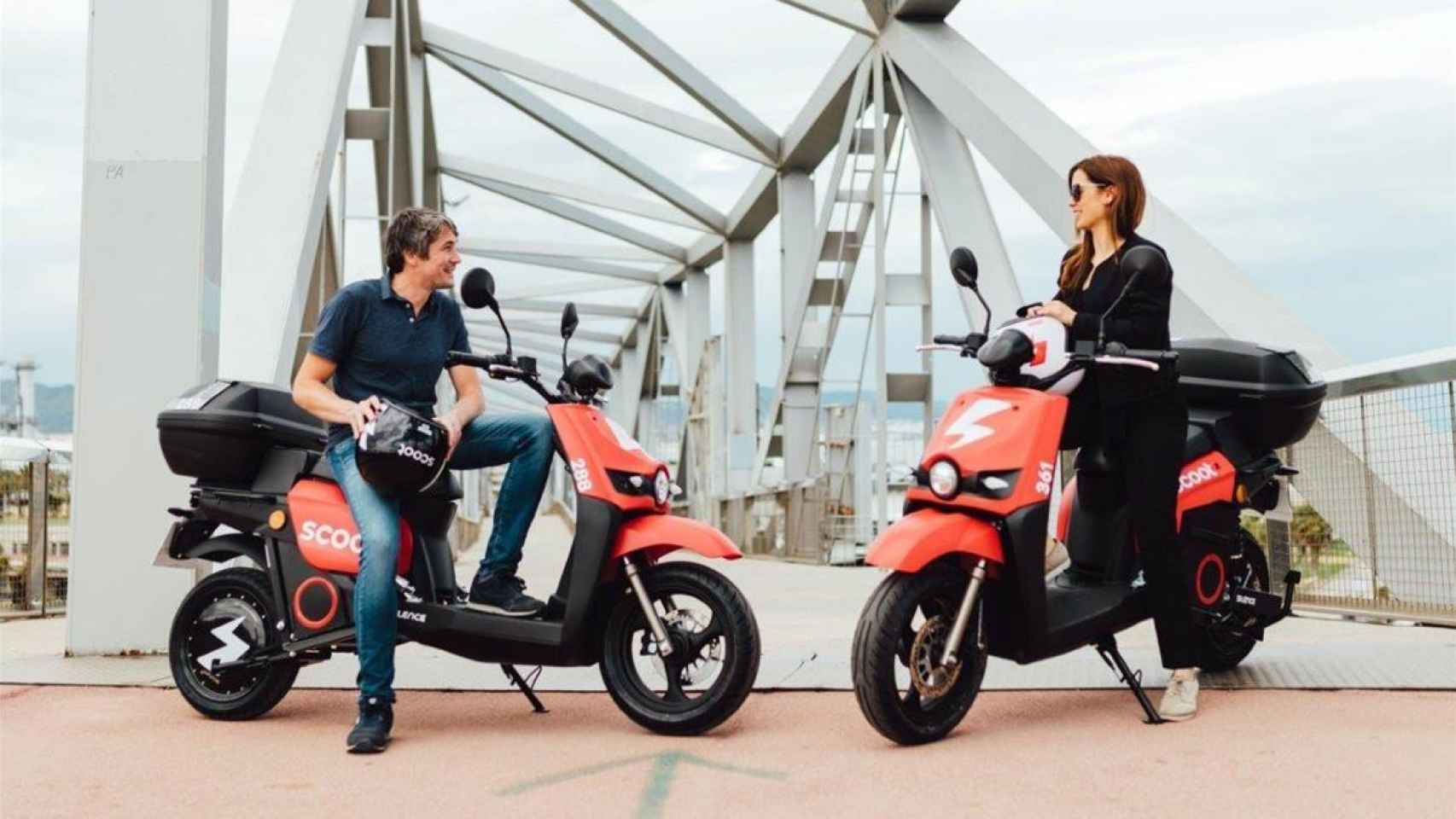 Usuarios con motos de Scoot