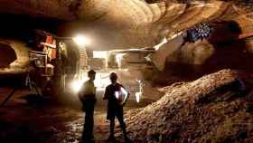 El interior de una de las minas que Iberpotash explota en Súria y Sallent / ICL