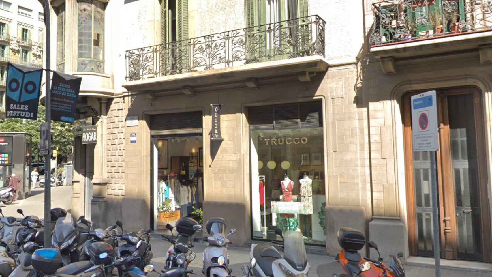 Una tienda Trucco en la calle Rosellón de Barcelona / CG