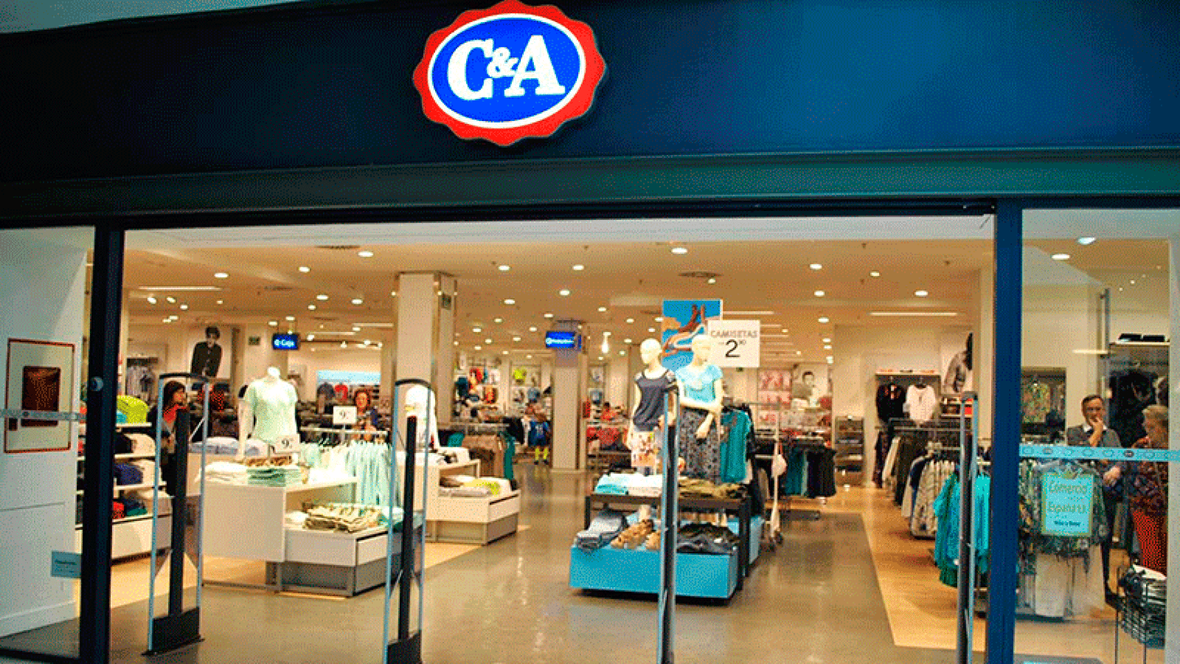 Imagen de una tienda de C&A.
