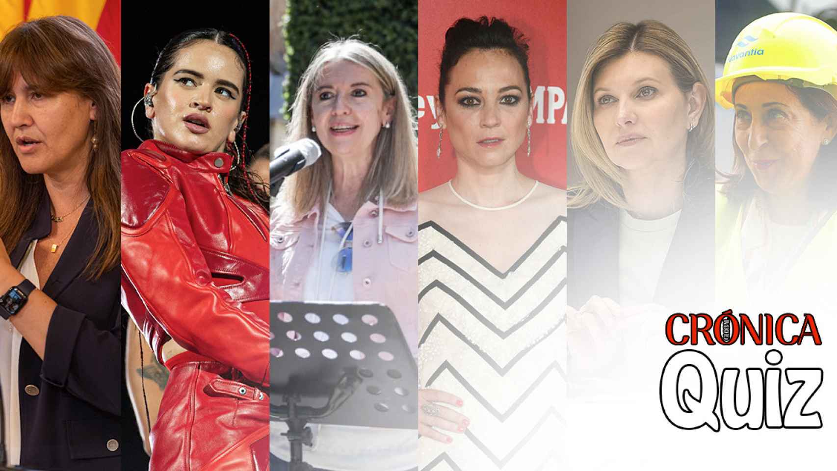 Laura Borràs, Rosalía, Olena Zelenska y Margarita Robles, protagonistas de la semana en el quiz de Crónica Global