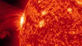 Una foto de archivo de una explosión solar / NASA
