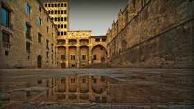 Imagen de archivo de la plaza del Rey de Barcelona, com mucha historia en el subsuelo / HISCAT