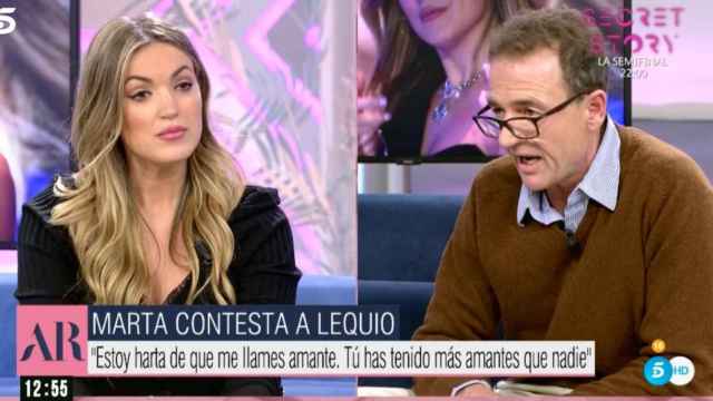 Marta Riesco contra Alessandro Lequio / MEDIASET