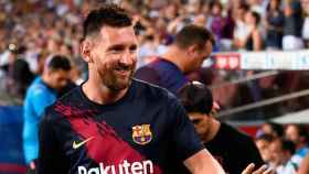 Leo Messi en una imagen de archivo con el Barça / FC Barcelona