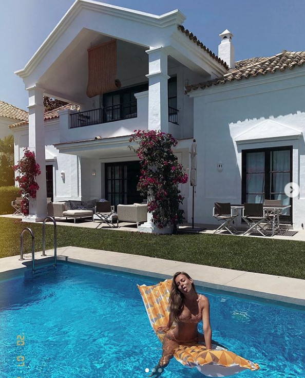 Ester Expósito, de vacaciones en Marbella / Instagram