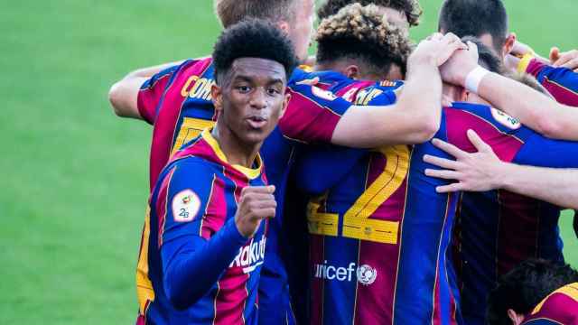 Los jugadores del Barça B conocen a su rival del playoff / FCB