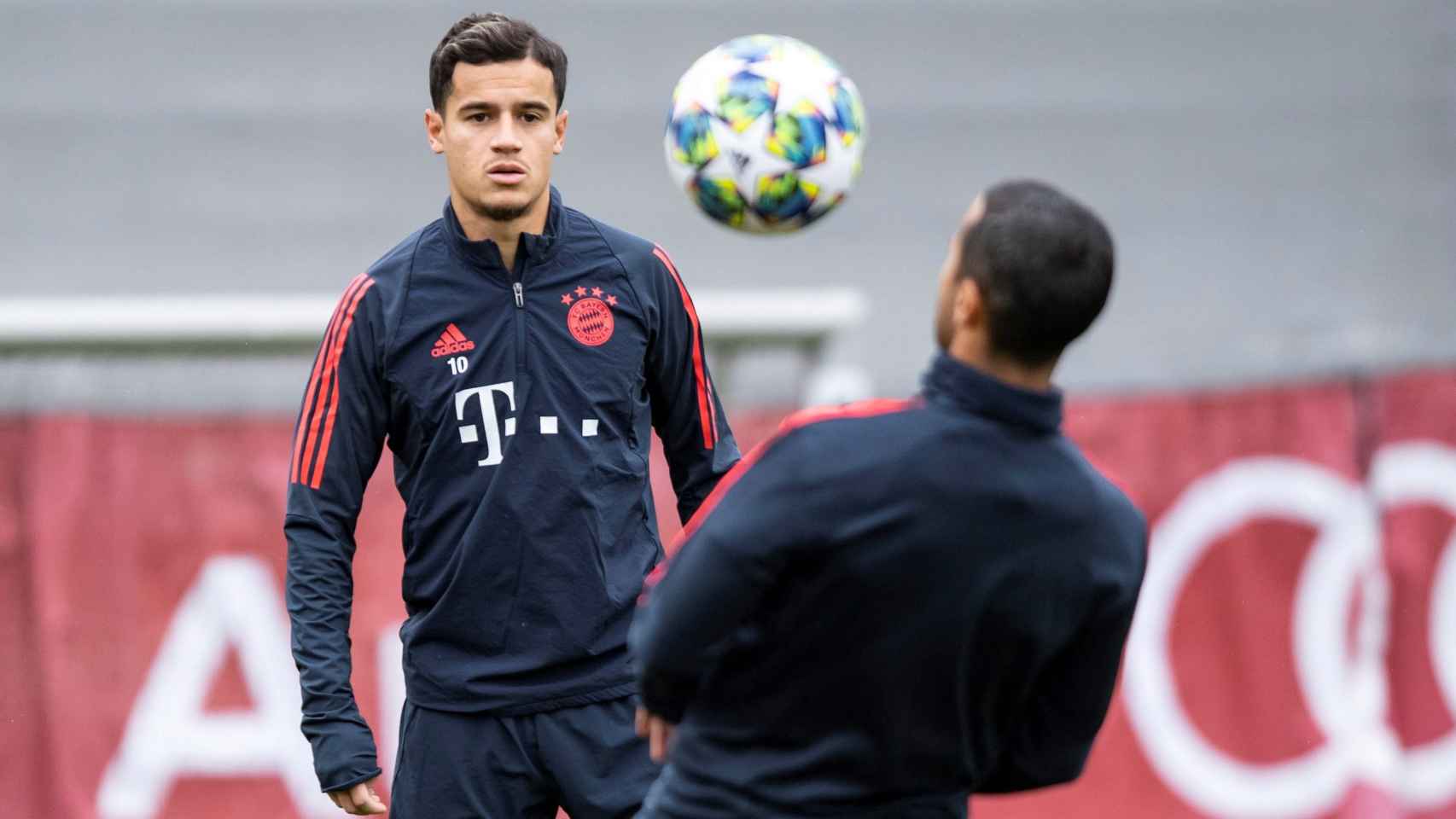 Coutinho entrenando con el Bayern de Múnich / EFE