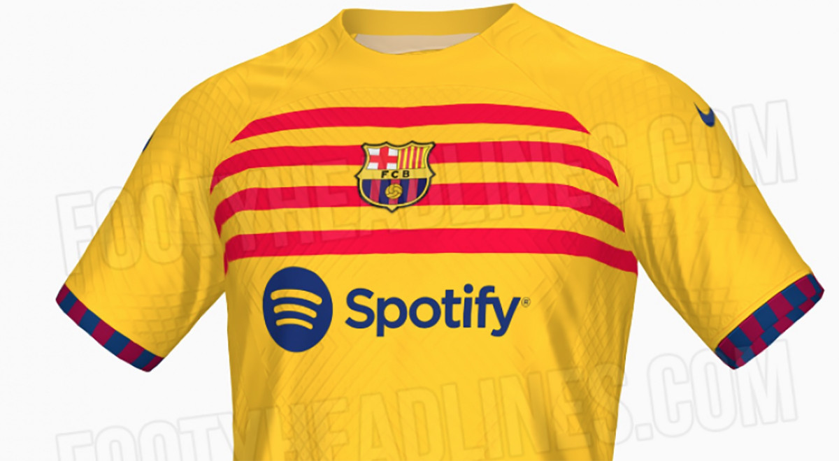 Revelan cómo será la cuarta equipación del FC Barcelona 2022-23 / FOOTY HEADLINES