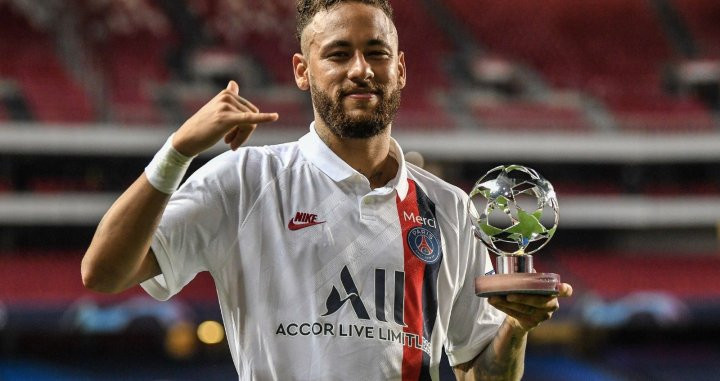 Neymar fue designado mejor jugador contra el Atalanta | UEFA