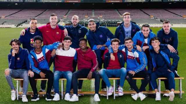 Los jóvenes talentos del Barça en el Camp Nou conforman el 'Dream Teen' / FC Barcelona