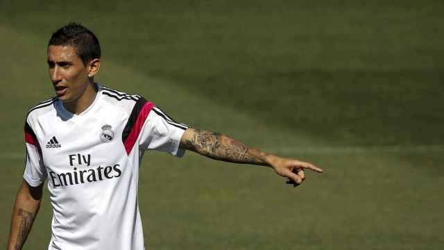 Di María, en un partido con el Real Madrid | EFE