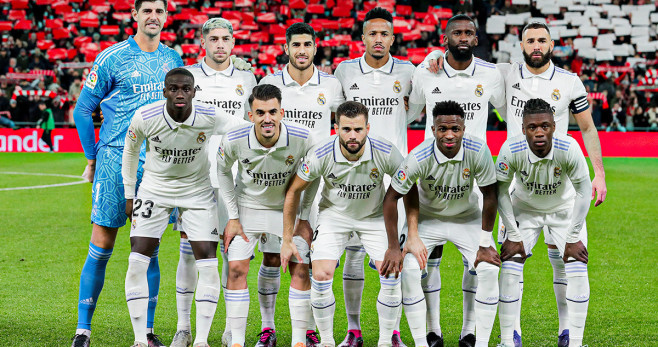 Once del Real Madrid contra el Athletic / Real Madrid