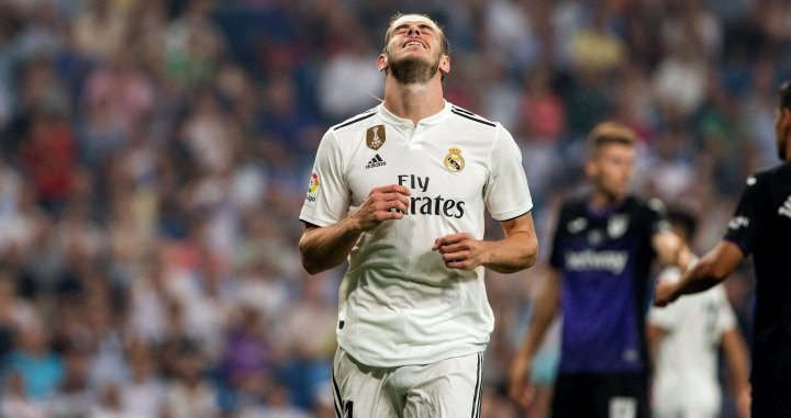 Gareth Bale lamenta una ocasión / EFE