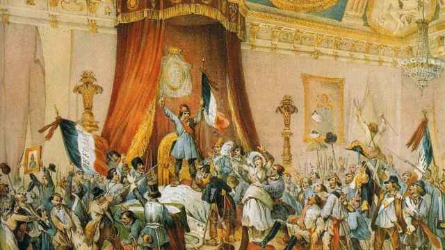 'El pueblo en el Palacio de las Tullerías' / VICTOR ADAM Y JEAN BAPTISTE ARNOUT