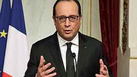 El presidente de la República francesa, François Hollande