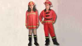 Disfraces de Abacus para bombera y bombero / TWITTER