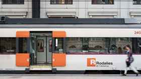 Un tren de Rodalies en imagen de archivo