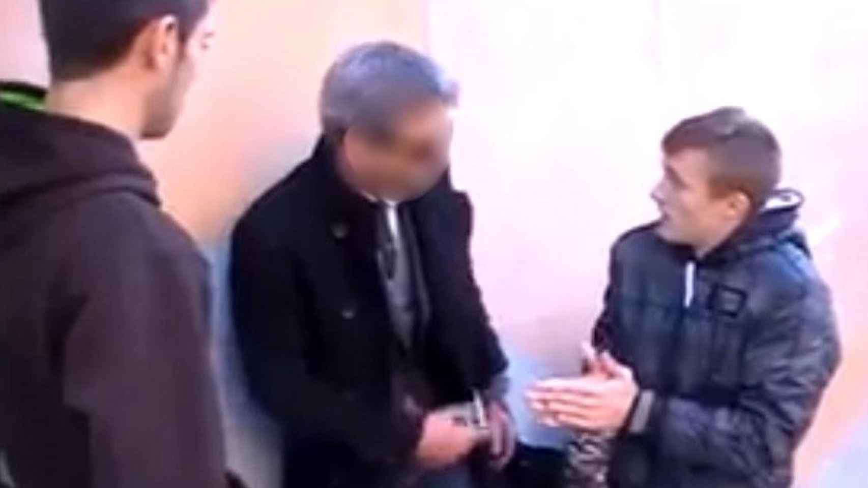 Captura de uno de los vídeos en los que el grupo 'Proyecto pilla-pilla' acosaba a homosexuales