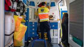 Imagen de un trabajador del Sistema de Emergencias Médicas (SEM) de Cataluña / EP