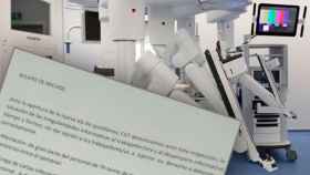 Quirófano robotizado en el hospital Vall d'Hebron y la denuncia ante Inspección de Trabajo / CG