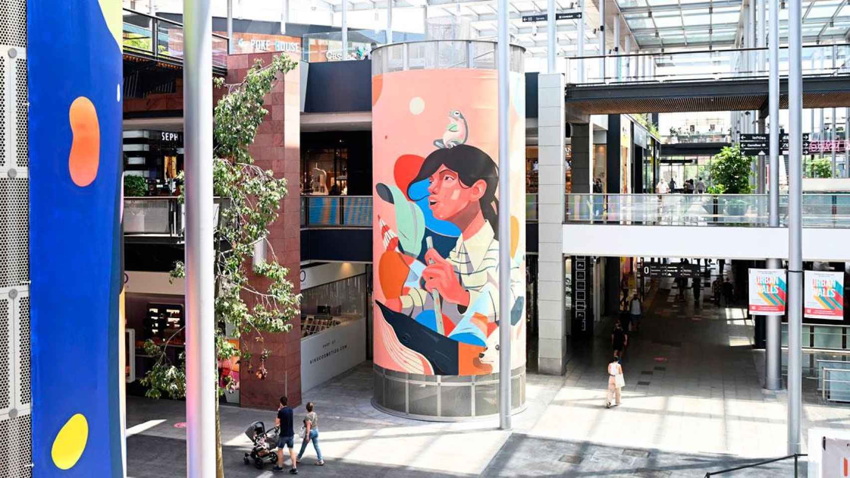 Imagen del centro comercial La Maquinista, situada en Barcelona / LM