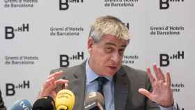 El presidente del Gremio de Hoteles de Barcelona, Jordi Mestre / EFE