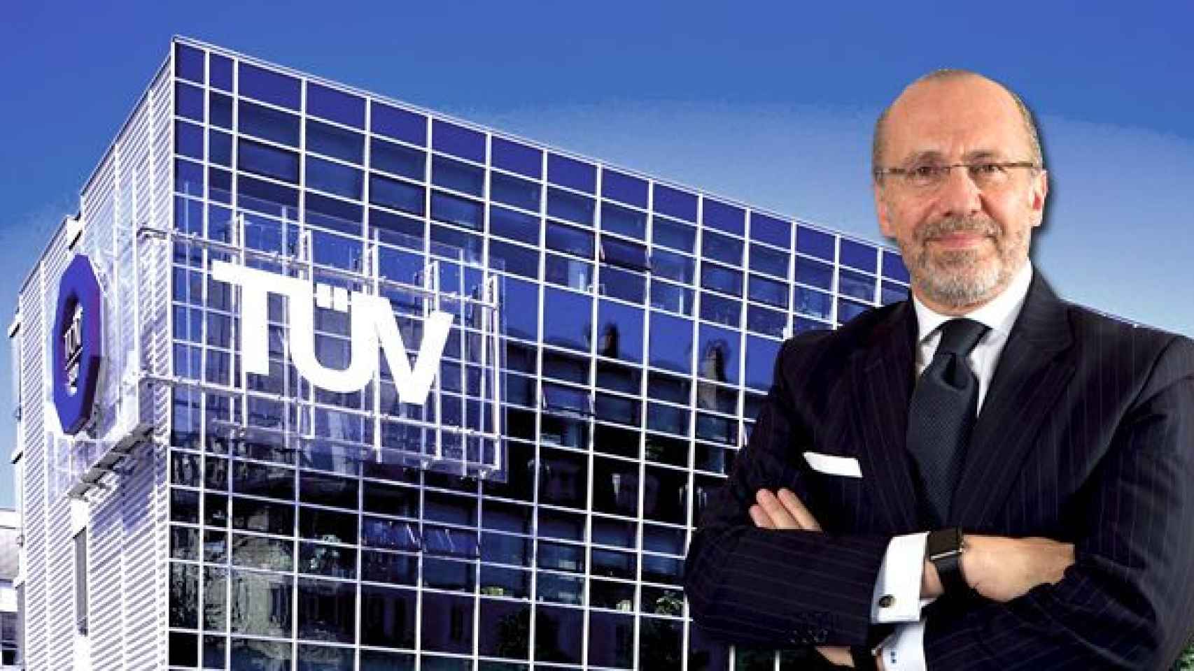 Roby Said, director de ventas y marketing de Tüv Süd en España y Portugal y la sede central del grupo en Alemania / FOTOMONTAJE DE CG