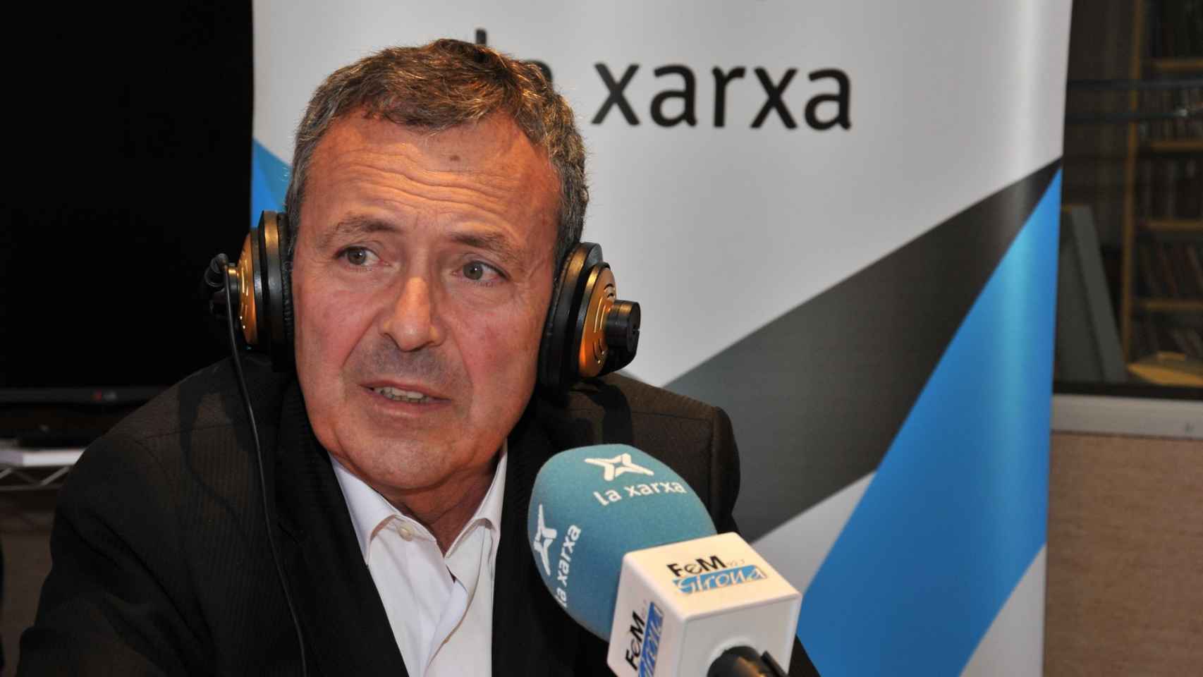 Jordi Dagà en una imagen de archivo durante una intervención radiofónica
