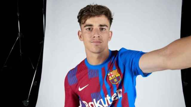 El jugador del FC Barcelona, Gavi / EP