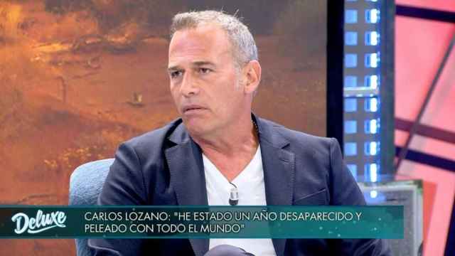 Carlos Lozano en el 'Deluxe' / MEDIASET