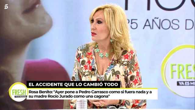 La colaboradora de 'Ya es mediodía', Rosa Benito / MEDIASET