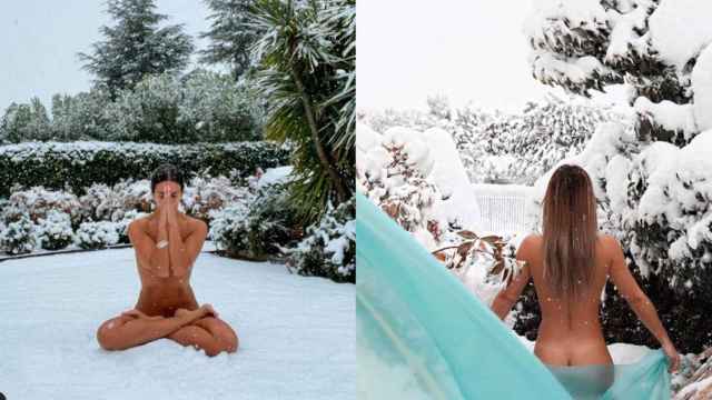 Cristina Pedroche y Tamara Gorro, desnudas en la nieve /INSTAGRAM