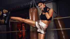 Pilar Rubio practica kickboxing
