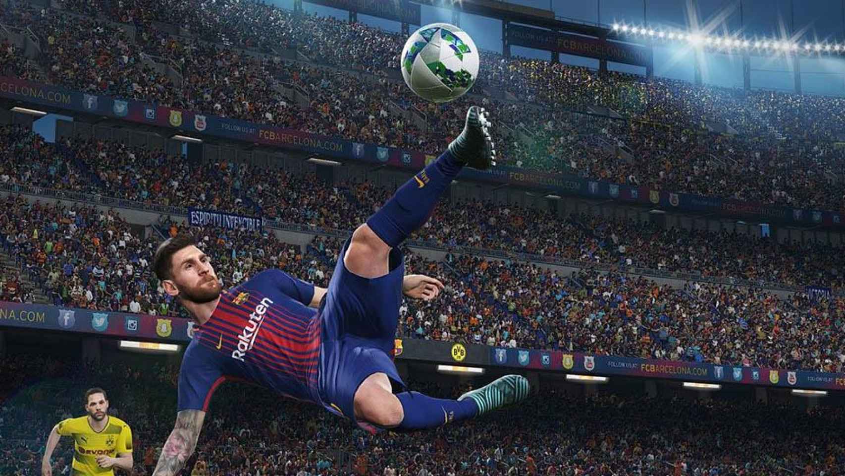 Messi en PES 2018 / KONAMI