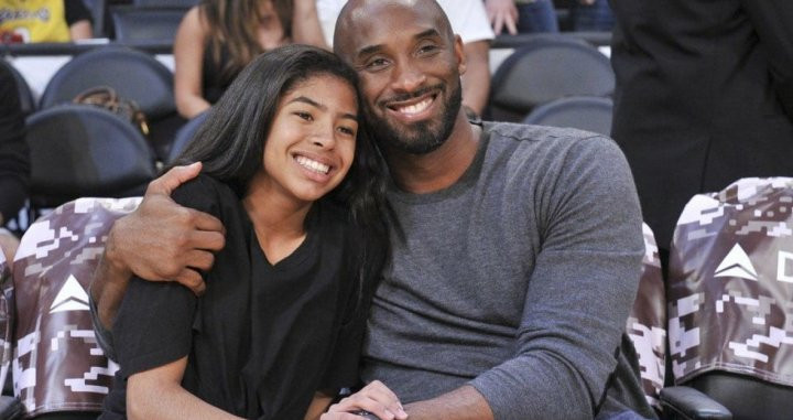 Kobe Bryant, junto a su hija Ginna | REDES