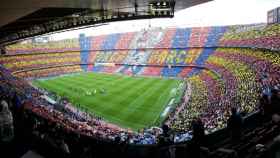 Foto de archivo del Camp Nou en uno de los últimos clásicos