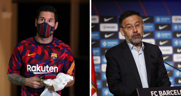 Messi y Bartomeu en un fotomontaje / Culemanía